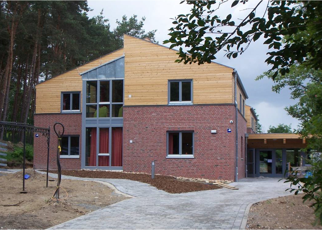 Endphase Fertigstellung Fachklinik Sdergellersen